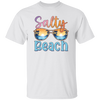 Salty Beach, Summer Vacation, Sunglasses With Sea Unisex T-Shirt