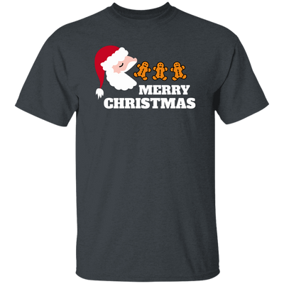 Merry Christmas, Santa Claus, Santa Pacman, Gingerbread Unisex T-Shirt