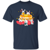 Bunnies With Pancake, Strawberries And Pancake Unisex T-Shirt