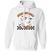 Stay Spooky, Happy Halloween, Cute Boo, Groovy Boo, Trendy Halloween Pullover Hoodie