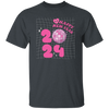 Happy New Year, 2024 New Year, Pink Bauble, Trendy New Year, Merry Christmas, Trendy Christmas Unisex T-Shirt