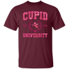 Cupid University, Est 1415, Pink Glitter Cupid, Glitter Valentine, Valentine's Day, Trendy Valentine Unisex T-Shirt