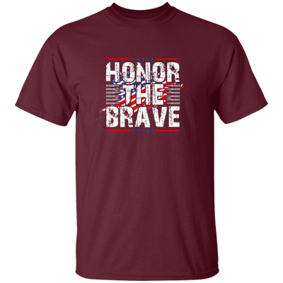 Honor The Brave, Brave American, Brave Army Unisex T-Shirt