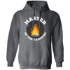 Master Of The Campfire, Camping Lover, Love Campfire, Retro Style Pullover Hoodie