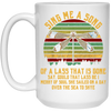 That Is Gone, Dragonfly Sing Me A Song Of A Lass Retro White Mug