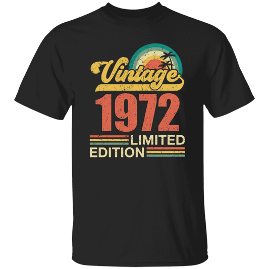 Hawaii 1972 Gift, Vintage 1972 Limited Gift, Retro 1972, Tropical Style Unisex T-Shirt