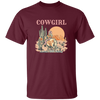 Cowboy Lover Gift, Cowgirl Life In Desert, Long Live Cowgirl Unisex T-Shirt