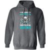 Axe Swinging, Head Drinking Town Pillaginc Viking Pullover Hoodie