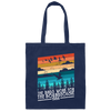 Retro Bird Gift, The Birds Work For The Bourgeoisie 1986, Love Birds Canvas Tote Bag