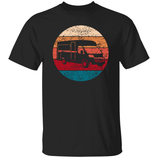 Camper Retro, Camping Vintage, Sun Gift For Camping Lover, Like To Camp Unisex T-Shirt