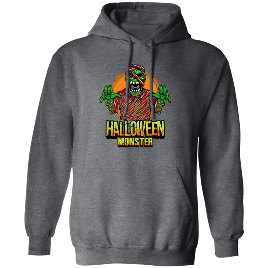 Halloween, Happy Halloween, Halloween Monster Pullover Hoodie