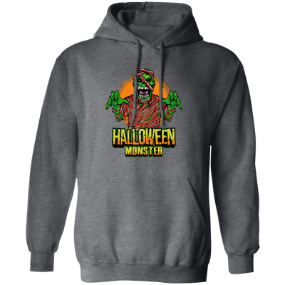 Halloween, Happy Halloween, Halloween Monster Pullover Hoodie