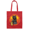 I Like Cat, Saxophone And Maybe 3 People Canvas Tote Bag