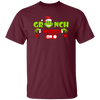 Grinch Mode On, Best Grinch, Christmas Season, Grinchmas, Trendy Halloween Unisex T-Shirt