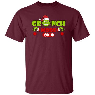 Grinch Mode On, Best Grinch, Christmas Season, Grinchmas, Trendy Halloween Unisex T-Shirt