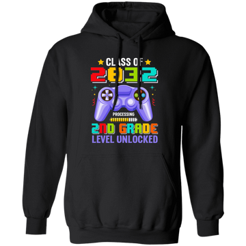 Class Of 2023, Processing 2nd Grade Level Unlocked Pullover Hoodie