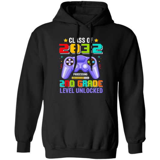 Class Of 2023, Processing 2nd Grade Level Unlocked Pullover Hoodie