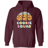 Groovy Cookies, Cookie Squad, Cute Cookie, Funny Cookie Pullover Hoodie