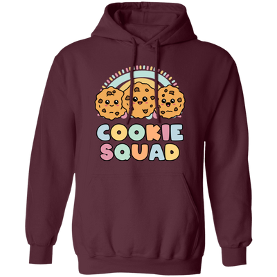 Groovy Cookies, Cookie Squad, Cute Cookie, Funny Cookie Pullover Hoodie