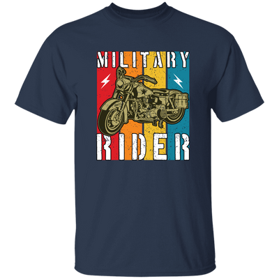 Military Rider, Motorbike, Retro Rider, Vintage Biker Unisex T-Shirt