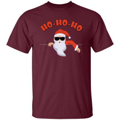 Ho Ho Ho, Funny Santa Claus, Cool Santa, Santa Jump To The House, Merry Christmas, Trendy Christmas Unisex T-Shirt