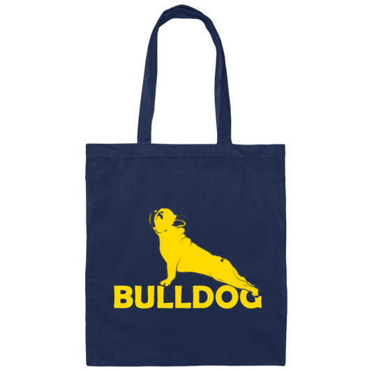 French Bulldog Do Yoga, Best Of Bulldog, Love Yoga, Best Yoga Gift Canvas Tote Bag