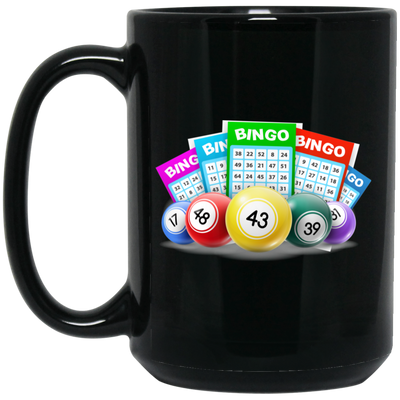 Go To Bingo, Best Ticket, Best Lottery, Lucky Game Black Mug