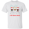 Dear Santa, Just Bring Wine, Caro Pattern, My Christmas Unisex T-Shirt