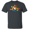 Melting Rubik's Cube, Cube Toy, Rubik Fan, Love Rubik, Cube Player Gift Unisex T-Shirt