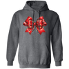 Red Bow, Christmas Light, Love Xmas, Bling Christmas Christmas Pullover Hoodie