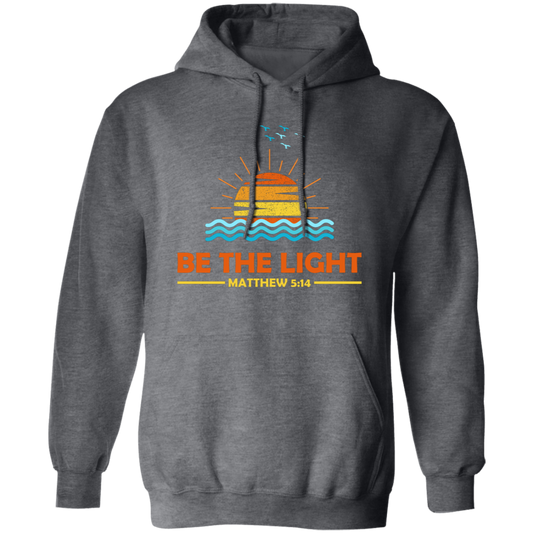 Be The Light, Mathew 5 14, Retro Sunlight, My Light Pullover Hoodie