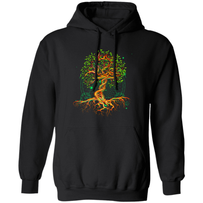 DNA Tree Of Life, Genetics Colorful Biology Science Pullover Hoodie