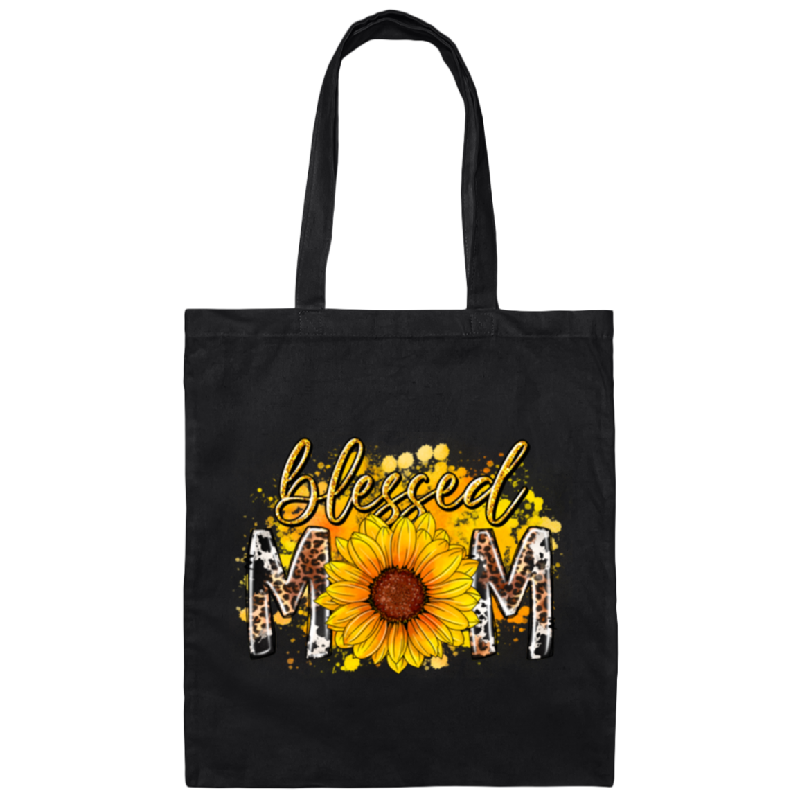 Best Mom Ever, Blessed Mom, Mom Lover Gift, Best Mom Gift, Mother's Day Canvas Tote Bag