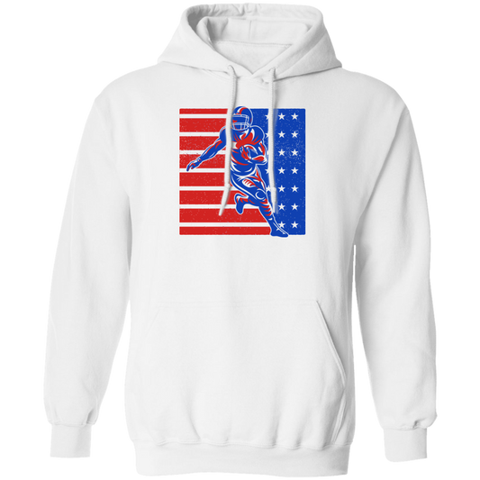 Fooball Player, American Sport, Best Of Football In America Pullover Hoodie