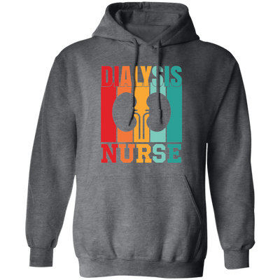 Dialysis Nurse, Retro Dialysis, Kidney Vintage Pullover Hoodie