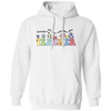 Teach Them, Love Them, Watch Them Grow, Groovy Teacher Pullover Hoodie