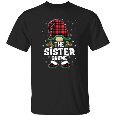 The Sister Gnome Present For Family, Xmas Cute Gnome Lover Unisex T-Shirt