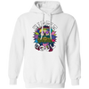 Hippie Soul, Cool Soul, Cool Skull, Hippie Style Pullover Hoodie