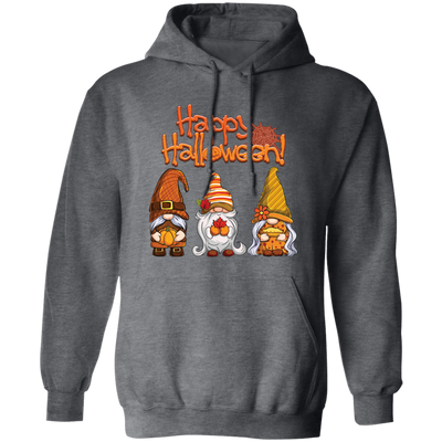 Happy Halloween, Gnome Halloween, Halloween Party Pullover Hoodie