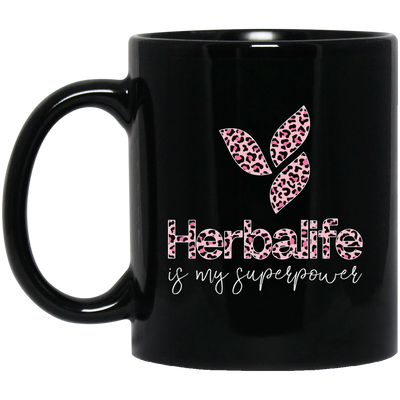 Herbalife New Logo Leopard- Black Mug