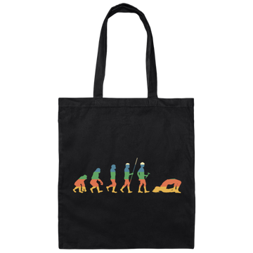 Retro Yoga Meditation Chakra Namaste Om Yogi Pilates Canvas Tote Bag