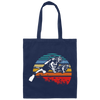 Diving Retro, Vintage Diving, Instructor Hobby, Dive Is My Hobby Canvas Tote Bag