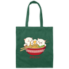 Cute Kawaii, Japanese Love Ramen Kawaii Canvas Tote Bag