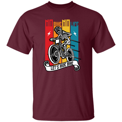 No Bike No Life, Let's Ride Bike, Retro Bike, Motorcycle Vintage Unisex T-Shirt