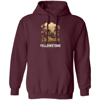 National Park, Yellowstone Gift, Yellowstone National Park, Best Of Park Pullover Hoodie