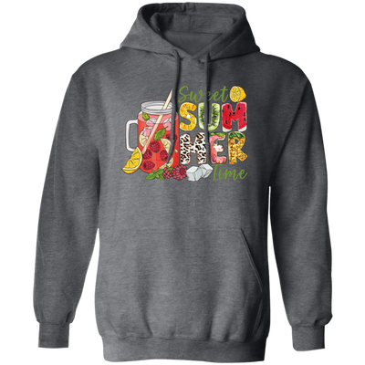 Sweet Summer Time, Summer Vacation, Fresh Summer Pullover Hoodie