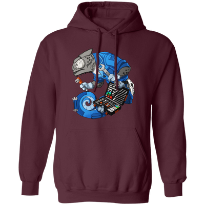 Car Mechanic, Chameleon Monster, Mechanic Monster, Big Mechanic Pullover Hoodie