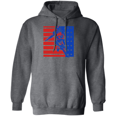 Fooball Player, American Sport, Best Of Football In America Pullover Hoodie