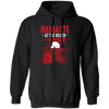 Namaste At The Beach, Retro Yoga, Yoga On Seaside Pullover Hoodie