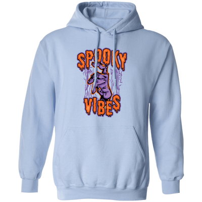 Spooky Vibes, Halloween Party, Halloween Holiday Pullover Hoodie